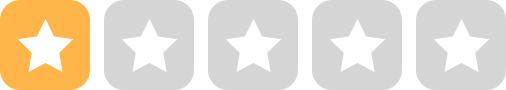 1.0 Star Rating
